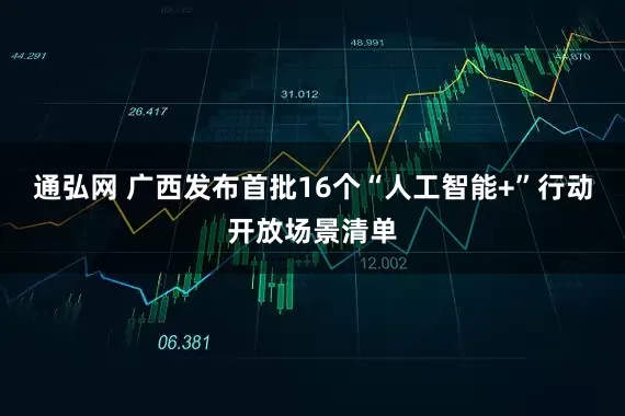 通弘网 广西发布首批16个“人工智能+”行动开放场景清单